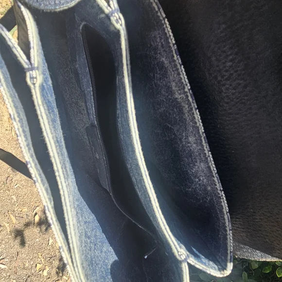 Gucci Gray Crossbody Bag **with Flaws** - Picture 5 of 9